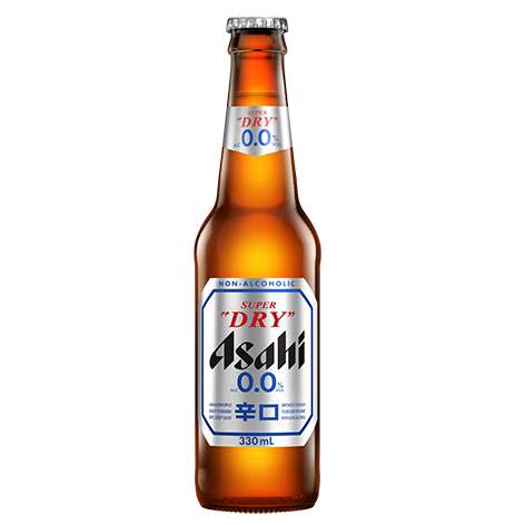 asahi super dry0.0%